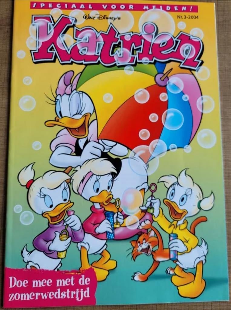 Daisy Duck/ Katrien: tijdschrift met verhaaltjes, poster,..., Verzamelen, Ophalen of Verzenden, Donald Duck, Zo goed als nieuw