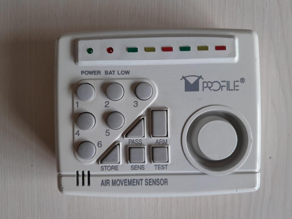 PROFIL DE DÉTECTEUR DE MOUVEMENT, Bricolage & Construction, Systèmes d'alarme, Comme neuf, Système complet, Mouvement, Enlèvement