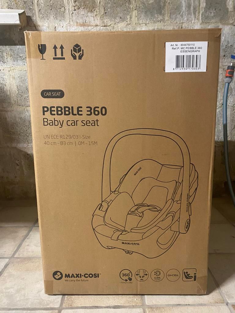 Maxi Cosi Pebble 360 Baby Car Seat, Enlèvement, Comme neuf
