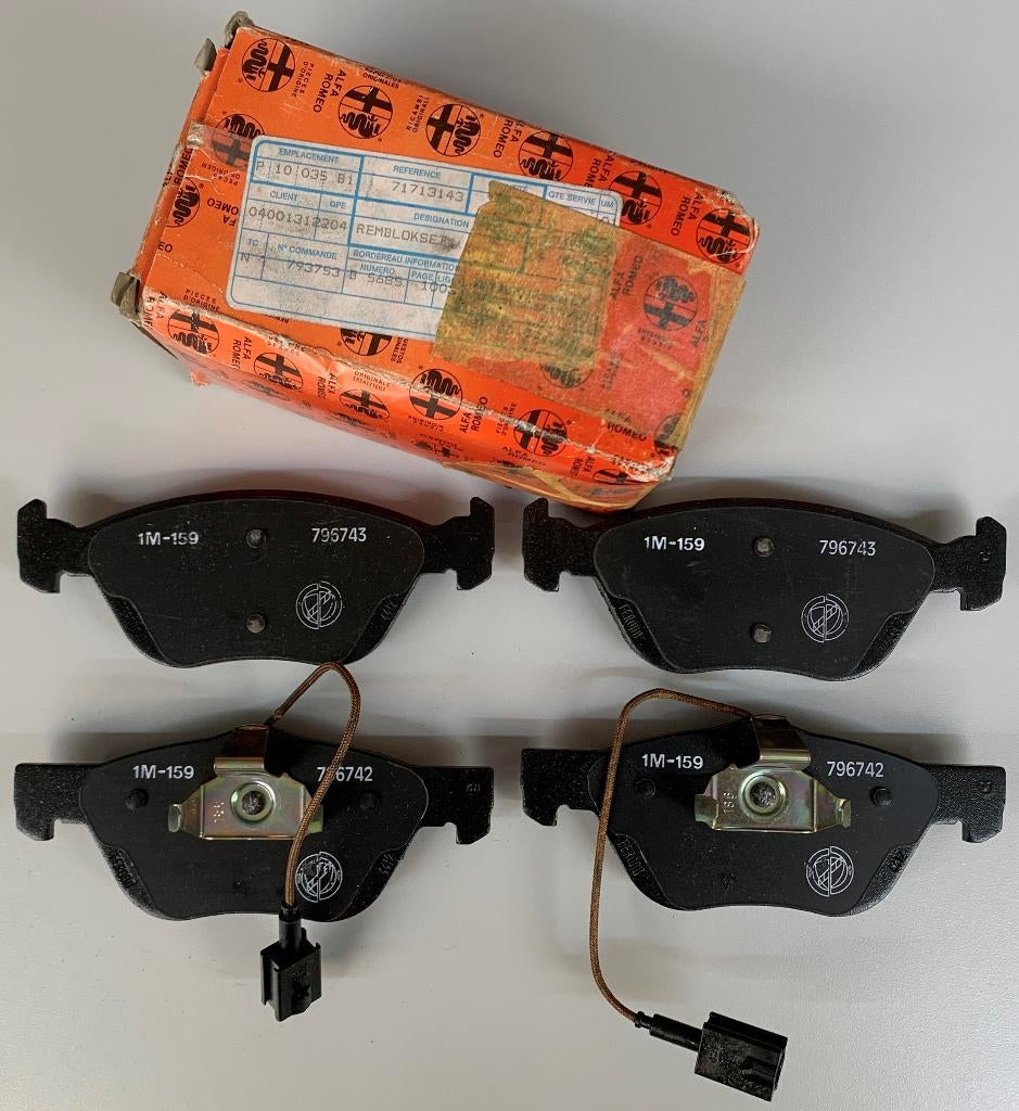 Alfa Romeo - Kit de plaquettes de frein avant _ 71753044, Enlèvement ou Envoi, Neuf, Alfa Romeo