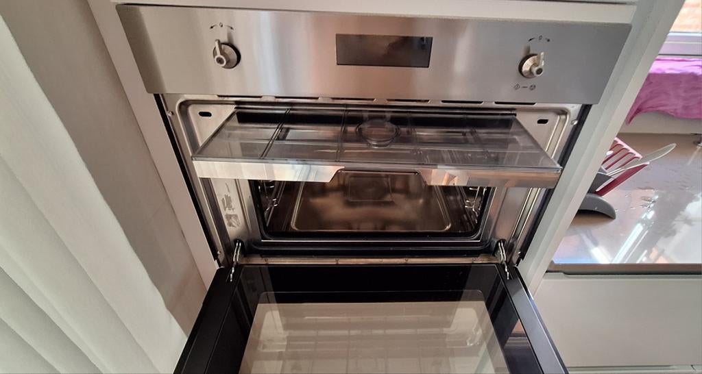 Inbouw stoomoven SMEG nieuwprijs 879 euro 
Helemaal nieuw no, Elektronische apparatuur, Ophalen, Inbouw