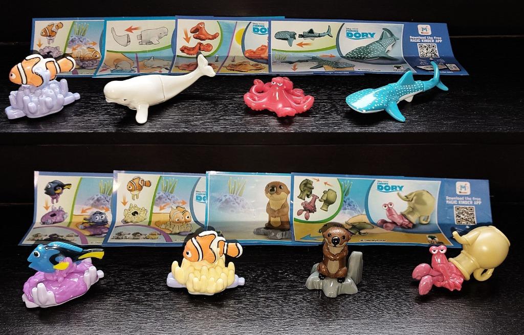 Complete serie Finding Dory + BPZ Europa neutraal, Ophalen of Verzenden, Zo goed als nieuw, Hardplasticfiguren