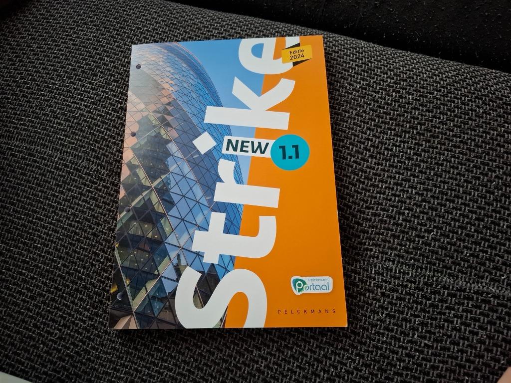 Engels schoolboek strike 1.1 editie 2024, Boeken, Ophalen, Engels, Nieuw, Pelckmans