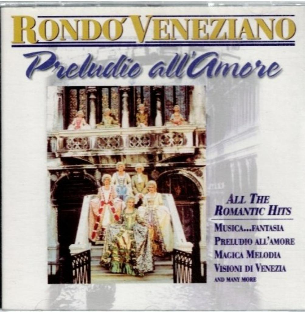 cd   -   Rondò Veneziano – Preludio All' Amore, CD & DVD, Enlèvement ou Envoi