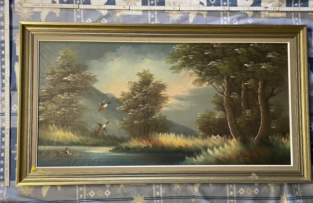 Schilderij 1, Ophalen