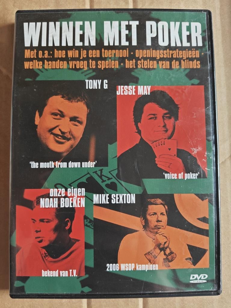 Winnen met poker - Hoe win je een tornooi ?, CD & DVD, DVD | Documentaires & Films pédagogiques, Tous les âges, Enlèvement ou Envoi