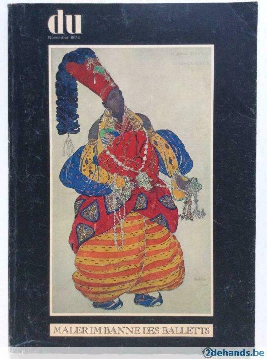 Du (November 1974, 34. Jahrgang) Maler im Banne des Balletts, Boeken, Tijdschriften en Kranten, Gelezen, Ophalen of Verzenden