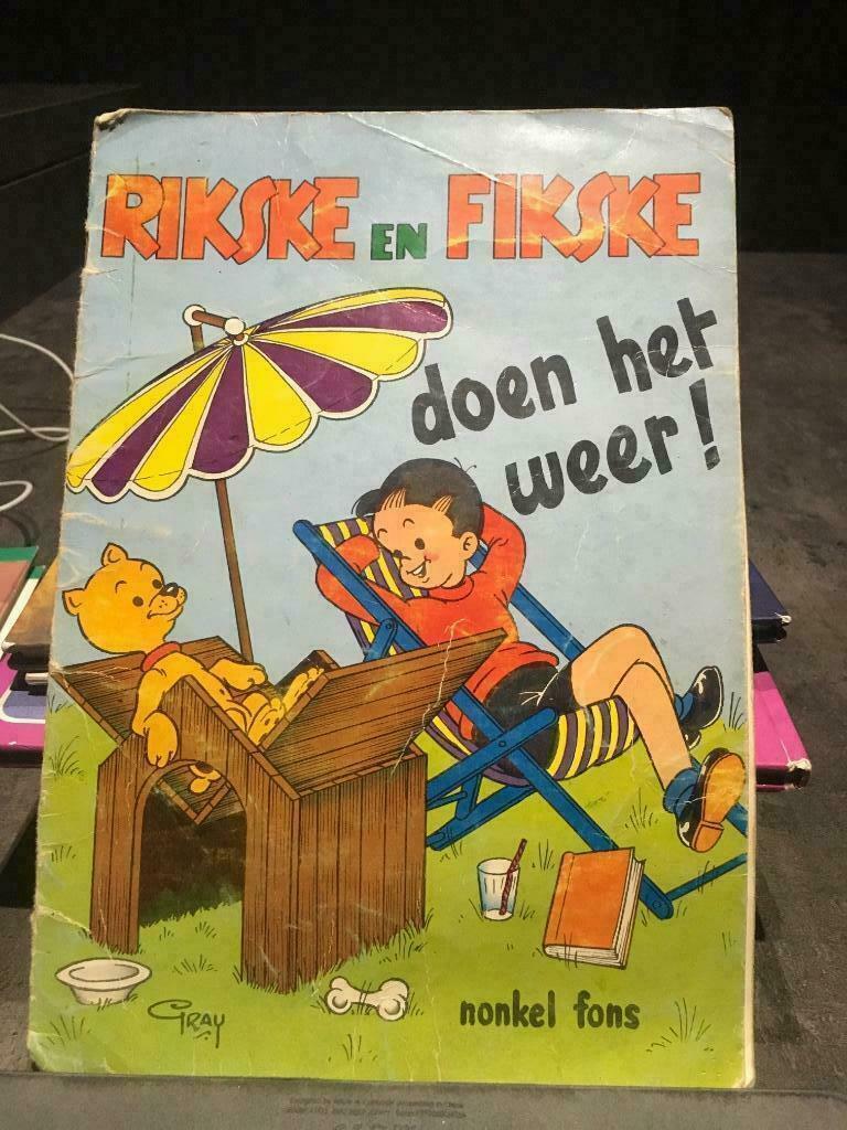 Rikske en Fikske doen het weer 1971, Enlèvement ou Envoi, Fiction général, Utilisé, Nonkel Fons