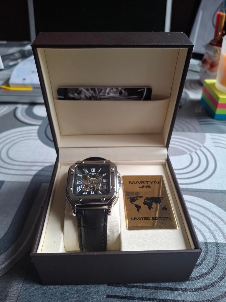 Montre Martyn Line Automatic - Limited Edition - NEW/NEUVE, Bijoux, Sacs & Beauté, Montres | Hommes, Neuf, Montre-bracelet, Autres marques