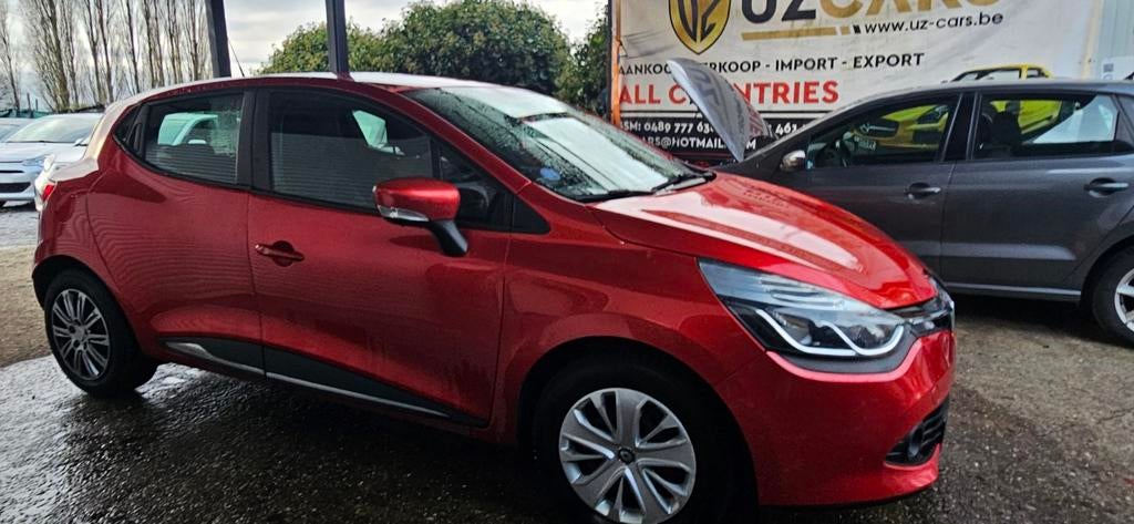 RENAULT CLIO 0.9TCE BENZINE, Auto's, Euro 5, Stof, Zwart, 899 cc
