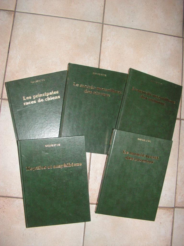 5 boeken uit de reeks “Nature et vie”., Livres, Nature, Comme neuf, Nature en général, Enlèvement ou Envoi