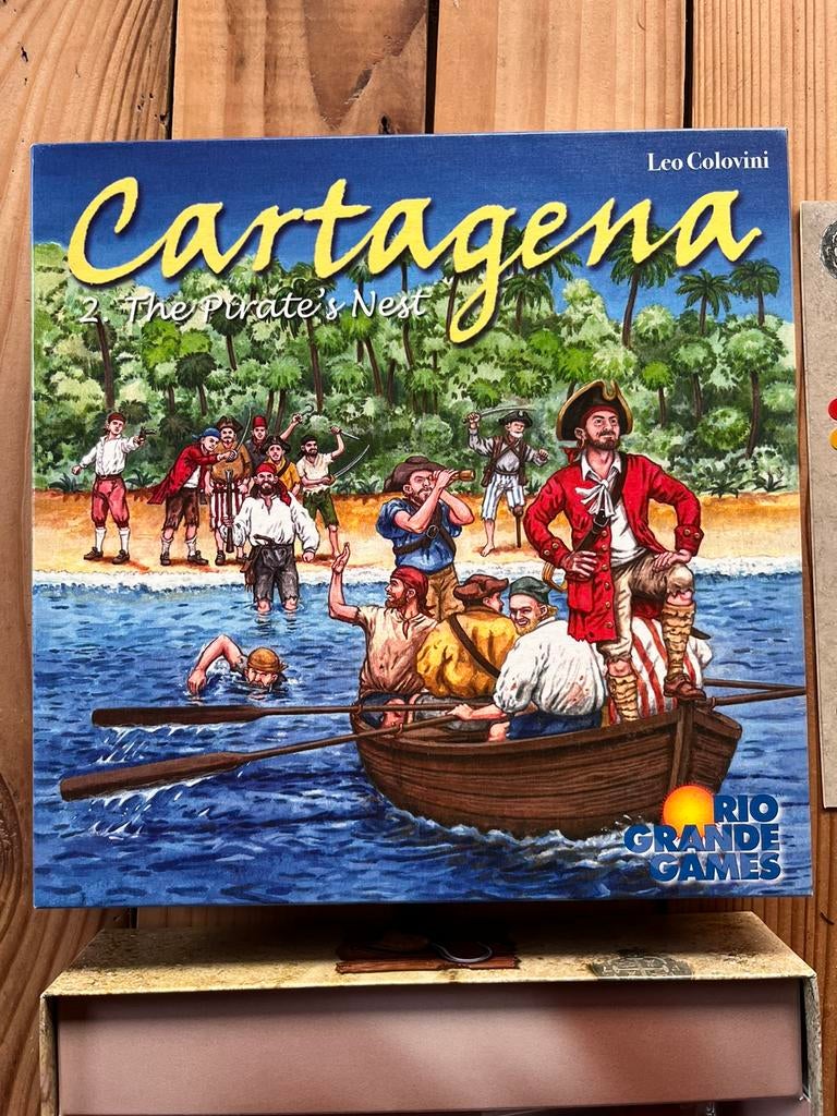 Cartagena bordspel Rio Grande Games, Hobby en Vrije tijd, Ophalen of Verzenden, Zo goed als nieuw