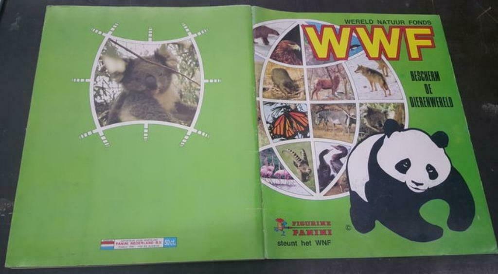 Panini album: WWF Bescherm de dierenwereld, Boeken, Ophalen