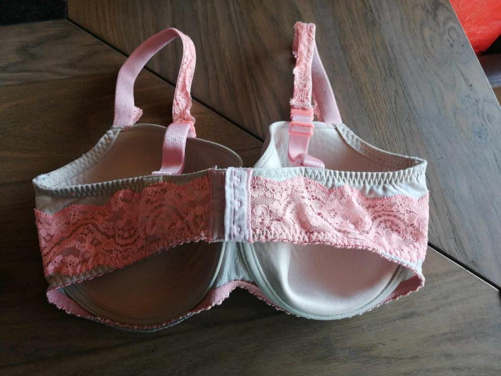 bh ecru/oranje prima donna – maat eu 80f / fr 95f slip nieuw, Prima Donna, Ophalen of Verzenden, Oranje, BH