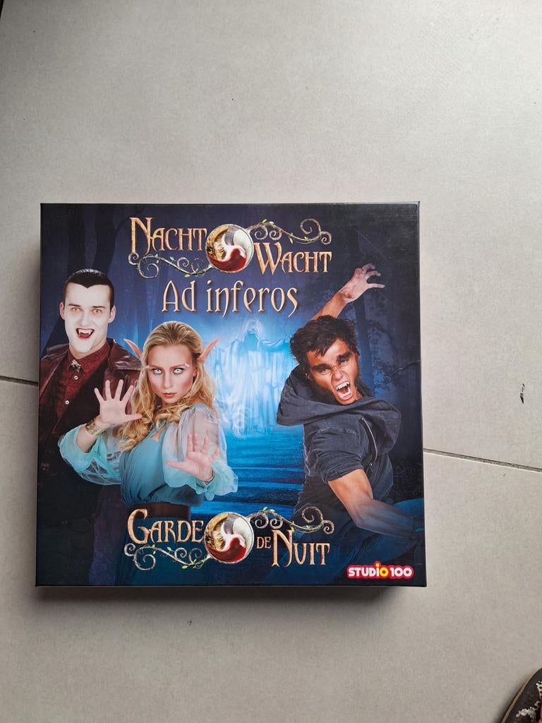 Nachtwacht spel, Trois ou quatre joueurs, Enlèvement ou Envoi, Comme neuf, Studio 100