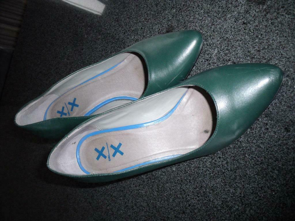 chaussure de dames, Enlèvement ou Envoi, Chaussures à haut talons, Comme neuf, Vert