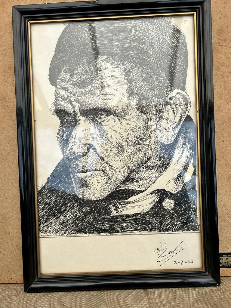 Prachtige pentekening van 1942, Enlèvement
