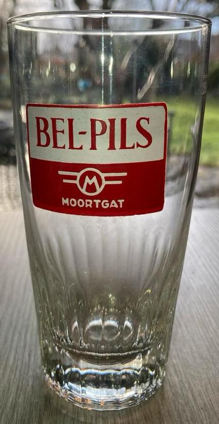 Bierglas Bel-Pils Moortgat 25cl, Verzamelen, Verzenden, Zo goed als nieuw