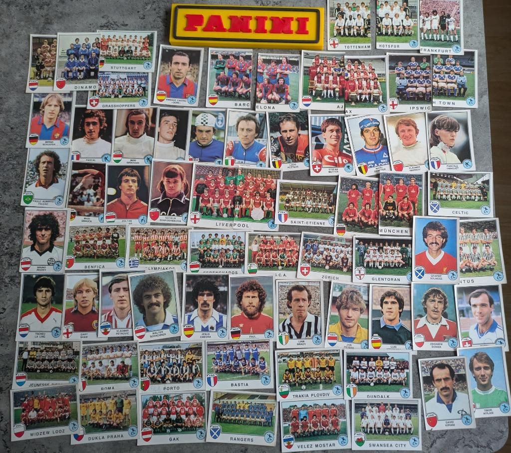 PANINI 69 STICKERS SPORT SUPERSTARS EUROFOOTBALL 82 1982, Verzenden