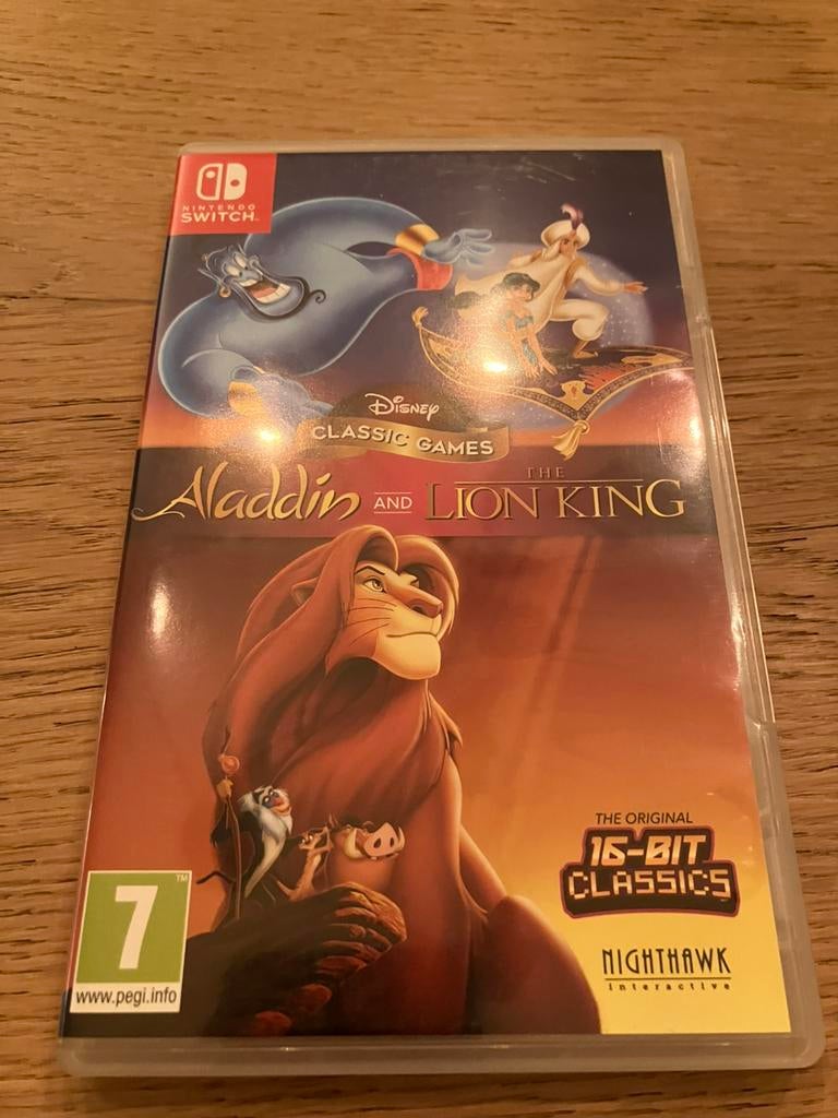 Aladdin and The Lion King, Games en Spelcomputers, Ophalen of Verzenden, Zo goed als nieuw