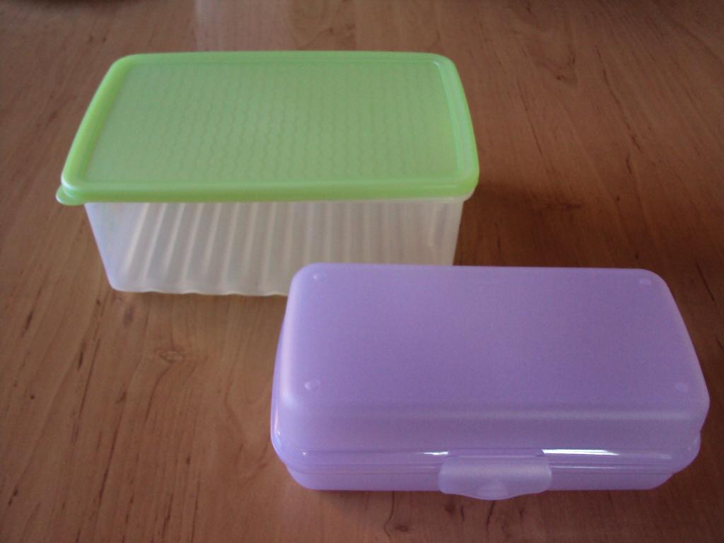 TUPPERWARE Groenten / fruit bewaardoos en Lunchbox. NIEUW !, Enlèvement ou Envoi