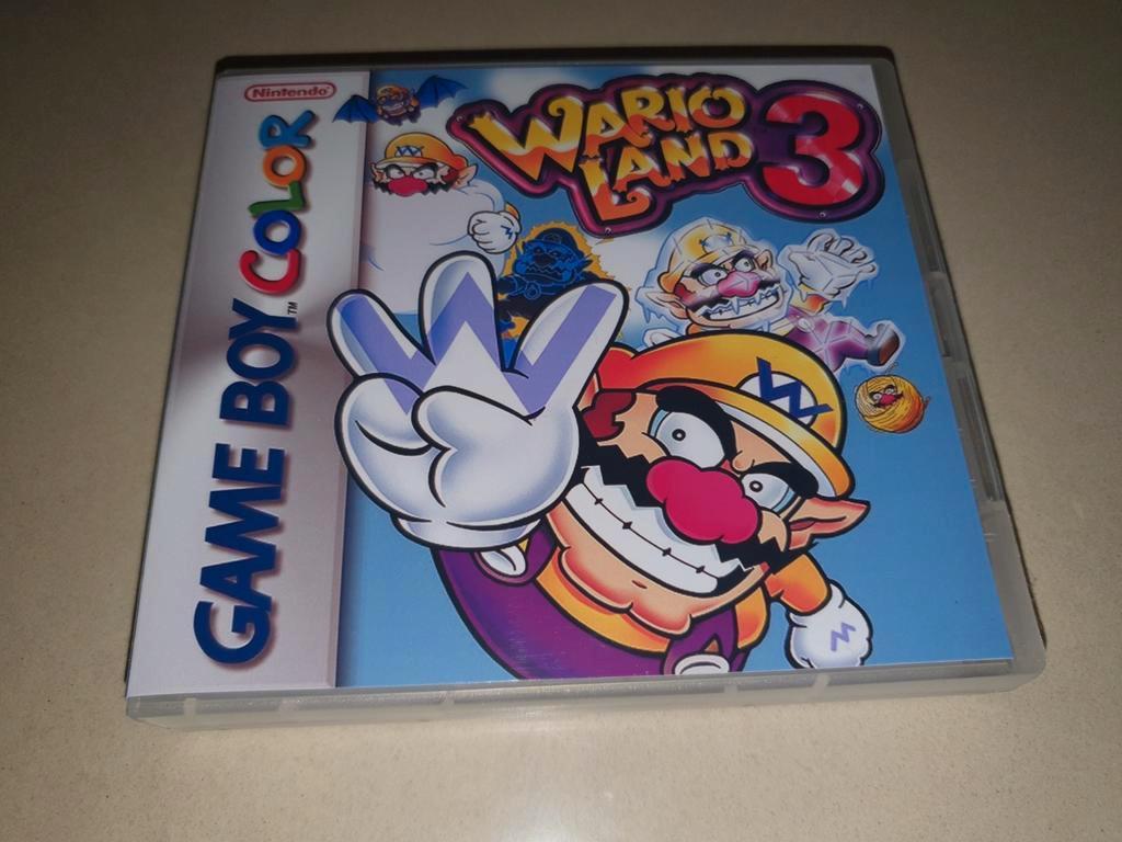 Wario Land 3 Game Boy Color GBC Game Case, Games en Spelcomputers, Games | Nintendo Game Boy, Zo goed als nieuw, Verzenden