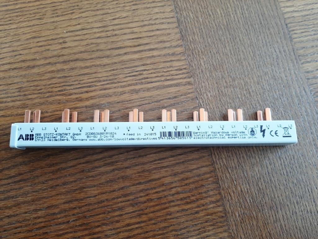 ABB Unibis 3p 16mm² kamgeleider, Doe-het-zelf en Bouw, Elektriciteit en Kabels, Ophalen of Verzenden, Nieuw, Overige typen