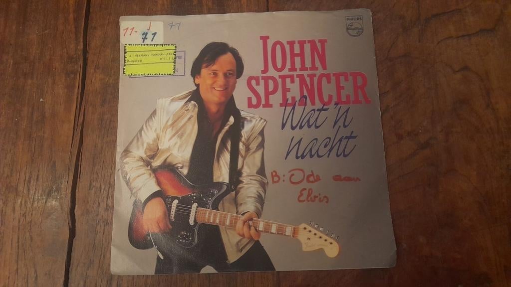 Célibataire, quelle nuit, John Spencer., Enlèvement ou Envoi, Autres formats, Single