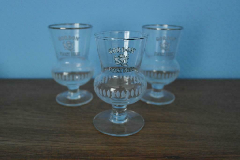 Verres à bière de dégustation Gordon, Collections, Enlèvement ou Envoi, Utilisé, Verre ou Verres