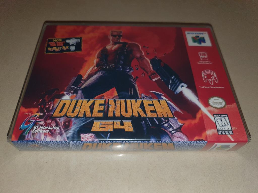 Duke Nukem 64 N64 Game case, Games en Spelcomputers, Verzenden, Zo goed als nieuw