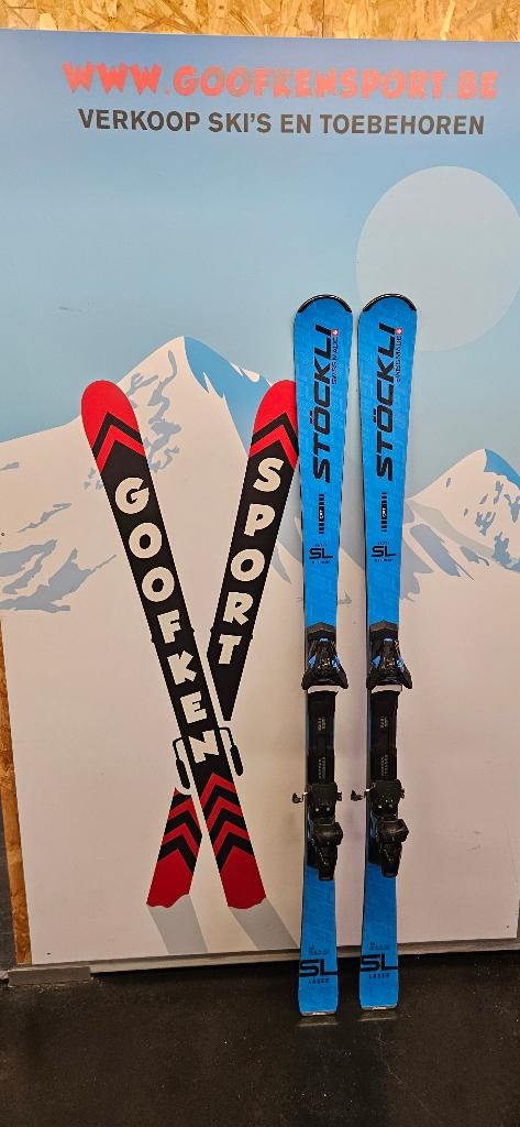 stockli laser Sl 165 cm + SRT12 GW 24/25 1 week gebruikt, 160 tot 180 cm, Zo goed als nieuw, Ophalen, Overige merken