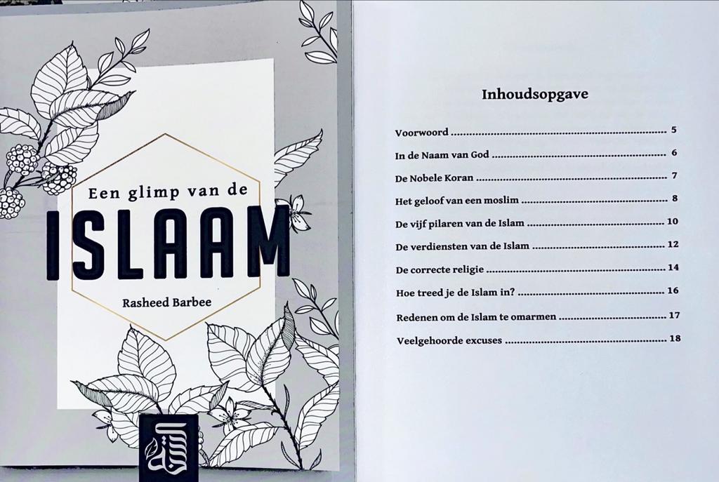 Gratis boekje glimp van de islaam, Boeken, Ophalen of Verzenden, Zo goed als nieuw