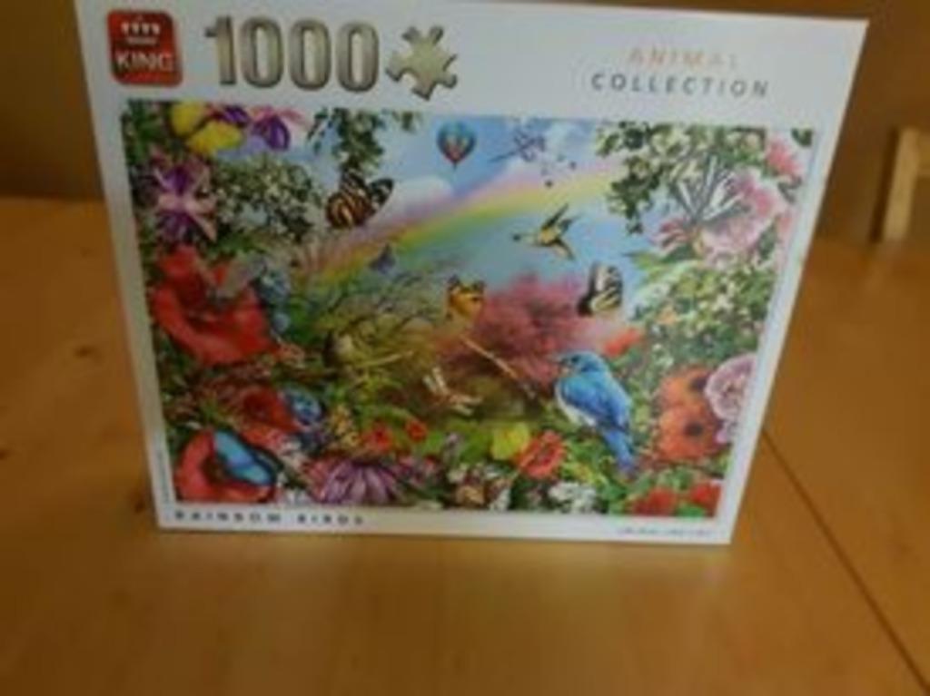 Puzzle Oiseaux - 1000 Pièces, Hobby & Loisirs créatifs, Enlèvement ou Envoi, 500 à 1500 pièces, Comme neuf, Puzzle