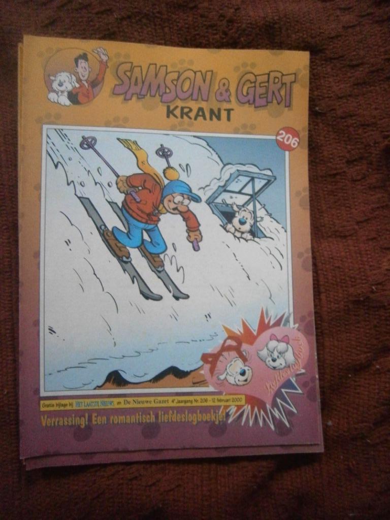 Samson & Gert, Ophalen, Gelezen, Krant