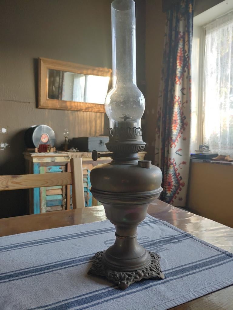 Lampes à petrole ou huile - Quinquet L & B, Enlèvement ou Envoi