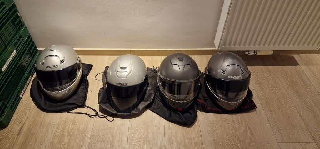 Diverse helmen., Motoren, Ophalen, Nolan