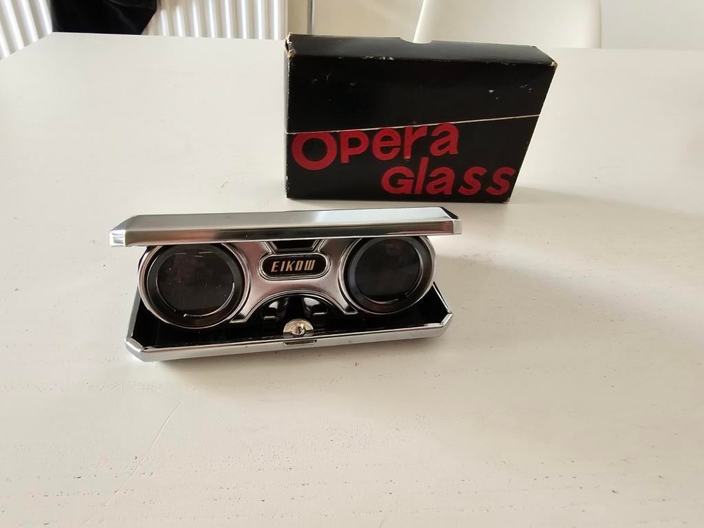 Eikow vintage opvouwbare opera verrekijker, Audio, Tv en Foto, Ophalen of Verzenden, Zo goed als nieuw