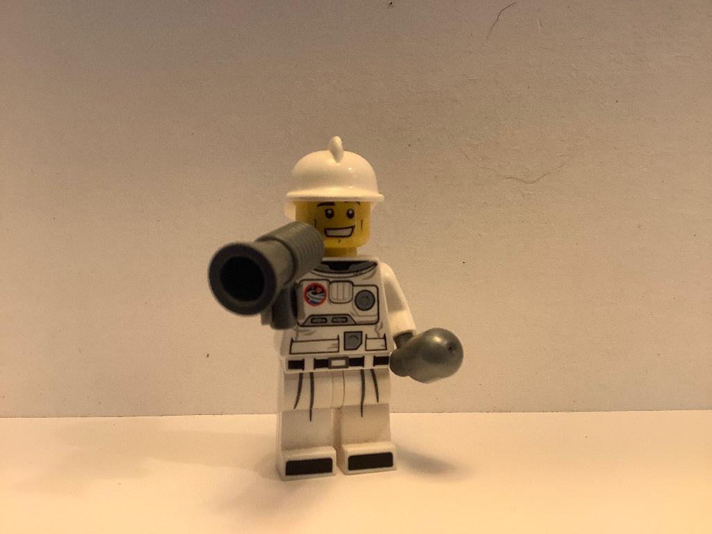 Lego figuur raket geleerde / E1, Kinderen en Baby's, Speelgoed | Duplo en Lego, Ophalen of Verzenden, Zo goed als nieuw, Losse stenen