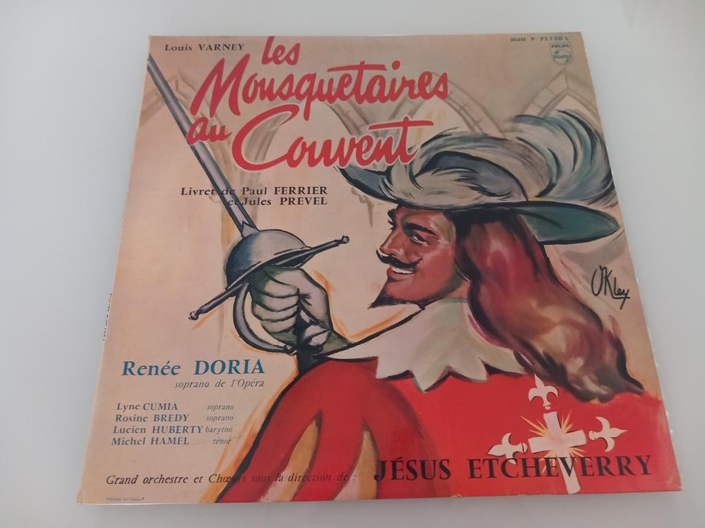LP vinyle Les Mousquetaires au Couvent - Opérette classique, CD & DVD, Enlèvement ou Envoi, 12 pouces, Opéra ou Opérette