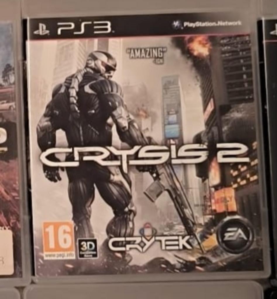 Ps3 spel met handleiding crysis 2, Ophalen of Verzenden, Gebruikt
