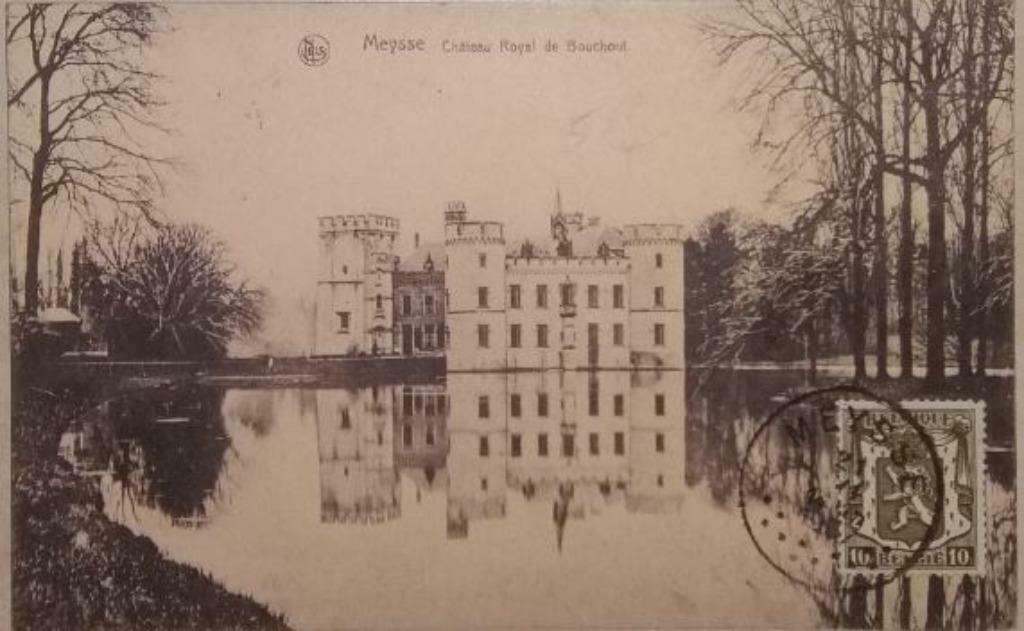 Postkaart Meysse - Koninklijk Kasteel van Bouchout (Meise), Ophalen of Verzenden, 1920 tot 1940, Gelopen, Vlaams-Brabant