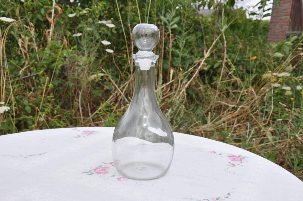 carafe bombée avec bouchon boule, Antiquités & Art, Enlèvement ou Envoi
