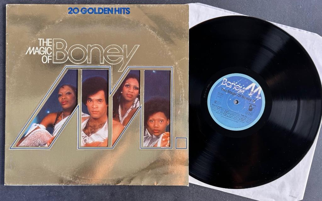 BONEY M - The magic of Boney M: 20 Golden hits ( LP ), Envoi, Comme neuf, 12 pouces