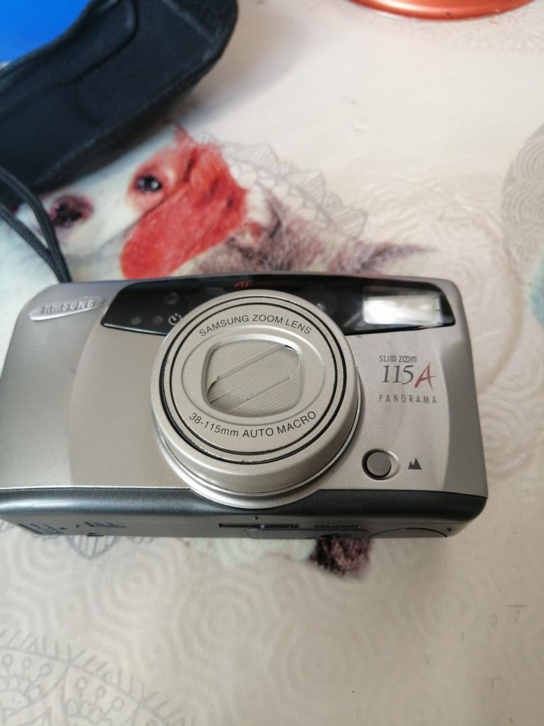 Fototoestel Samsung slim zoom 115a auto-focus 38 - 115 mm, Ophalen, Samsung