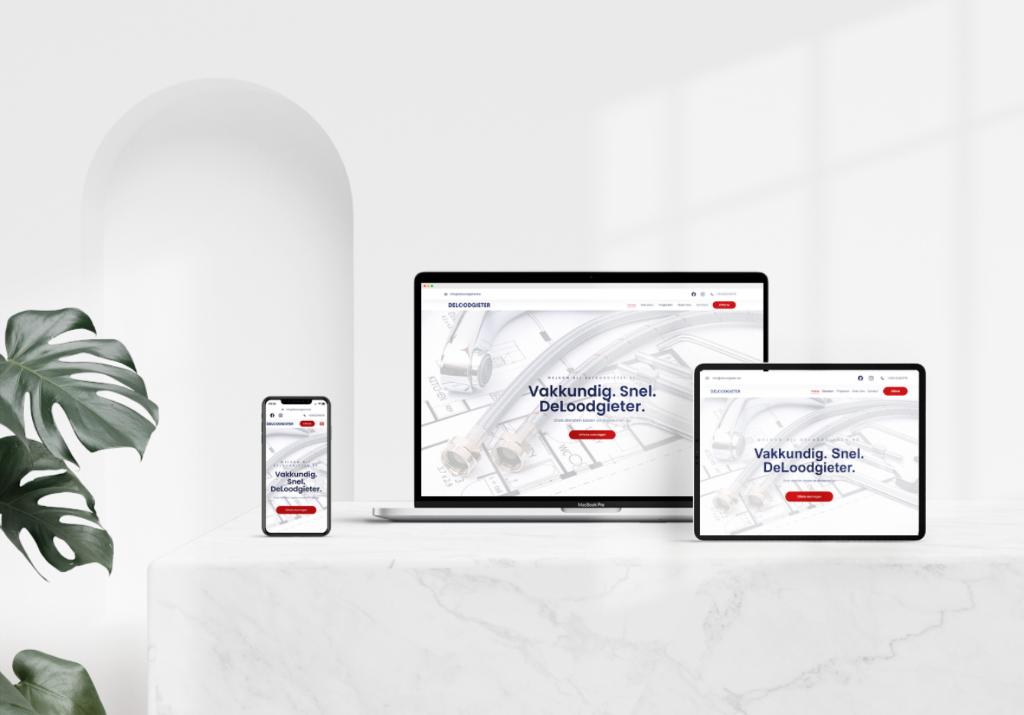 Demo website ideaal voor zelfstandigen, Webdesign