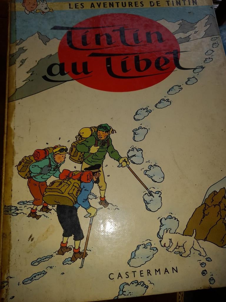 Kuifje in Tibet Herge Casterman, Gelezen