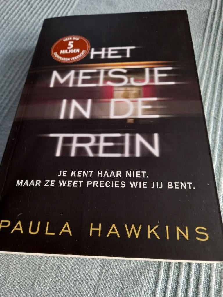 Paula Hawkins - Het meisje in de trein, Ophalen of Verzenden, Zo goed als nieuw, Paula Hawkins