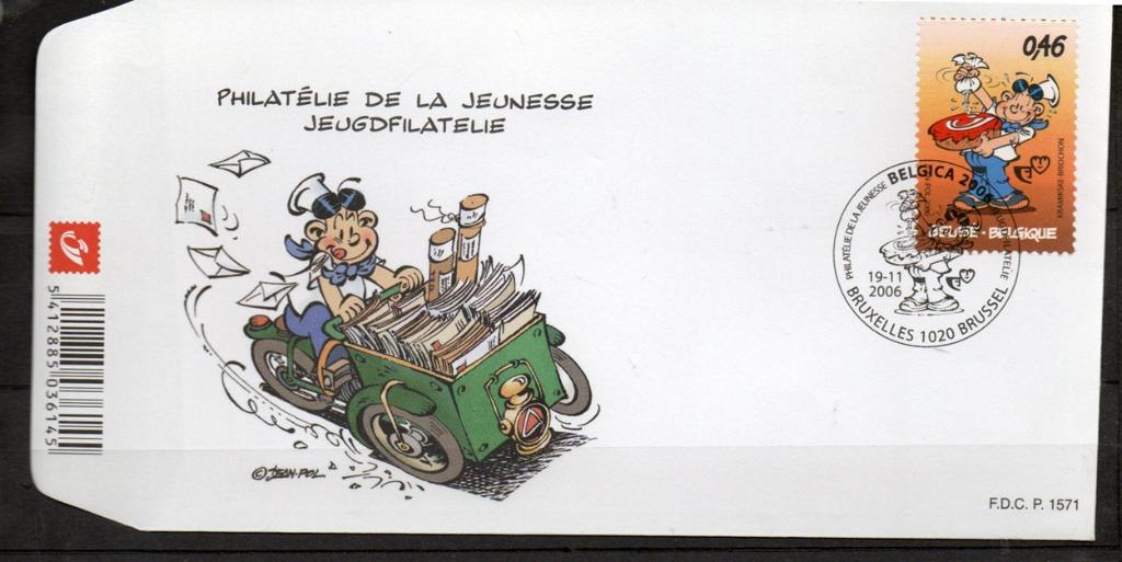 Année 2006 : FDC 3576 - Philatélie de la jeunesse. Briochon, Enlèvement