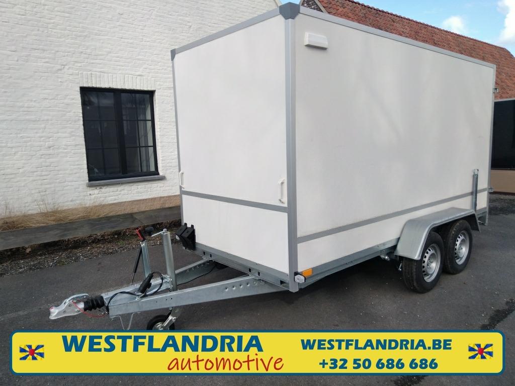 Gesloten aanhangwagen Cube, meerdere modellen beschikbaar, Entreprise, Achat, Fiat
