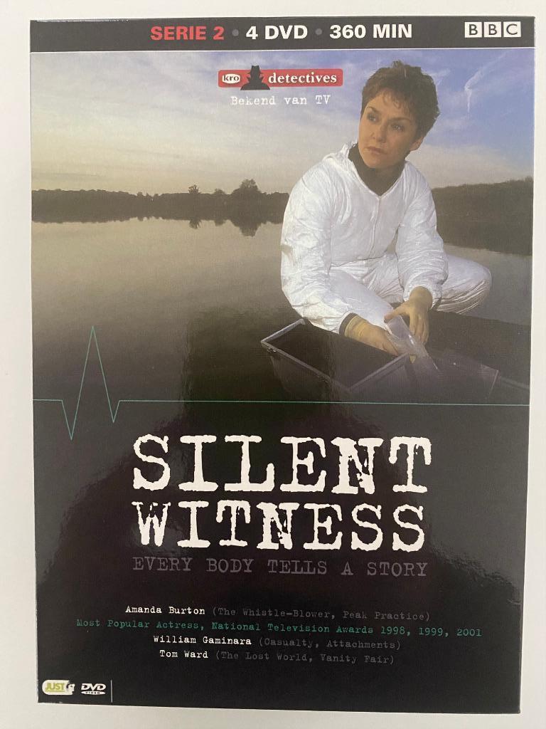 4 DVD Box Silent Witness S2, Alle leeftijden, Ophalen of Verzenden, Zo goed als nieuw, Thriller